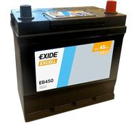 EXIDE Excell EB450 Batterie de Voiture 45Ah 330A