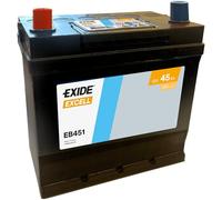 EXIDE Excell EB451 Batterie de Voiture 45Ah 330A