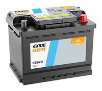 EXIDE Excell EB620 Batterie de Voiture 62Ah 540A