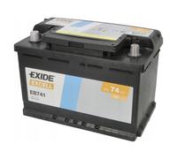 Exide Excell EB741 12V 74Ah 680A Batterie de démarrage de voiture UK 082SE