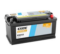 EXIDE Excell EB852 Batterie de Voiture 85Ah 760A