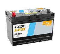EXIDE Excell EB955 Batterie de Voiture 95Ah 760A