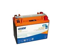 EXIDE EXELTX20H - BATTERIE MOTORBIKE LITHIUM - Spéciale moto - Batterie 12V - 84WH - Haute performance - Expérience d’Equipementier d’Origine