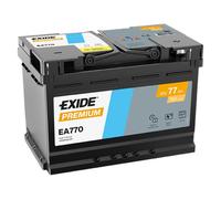 EXIDE Premium Carbon Boost EA7 Batterie auto plomb-acide 12V 77Ah 760A droite