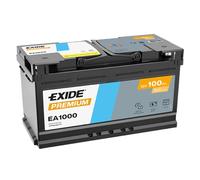 Batterie Exide Premium 100 Ah - EA 1000