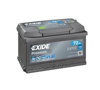 EXIDE Premium EA722 Batterie de Voiture 72Ah 720A