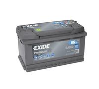 EXIDE Premium EA852 Batterie de Voiture 85Ah 800A | BMW Série 3 Touring E91 3 Berline E90, VW Touran 1T1, 1T2 Transporter V Bus 7HB, 7HJ, 7EB, 7EJ, 7EF, 7EG, 7HF, 7EC