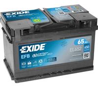 Exide start-stop EFB 65Ah, 12V, EL652