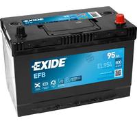 Exide Technologies EFB EL954 Batterie de Voiture 95Ah 800A