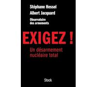 EXIGEZ: Un désarmement nu ire total