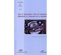 Exil et traditions / Exil ou traditions Minorités et écrivains de la minorité - Marc Michaud - L'harmattan - broché - Essai