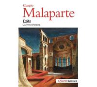 Exils - Curzio Malaparte - Gallimard - broché - Roman