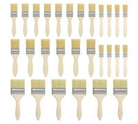 EXIN DEHCEN Set de 28 Pinceaux Plats 1/1.5/2/3 Pouces
