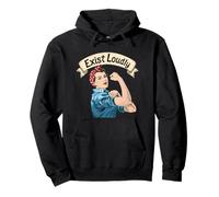Exist Loudly Rosie The Riveter, féministe Rosey Rosy Equity Sweat à Capuche