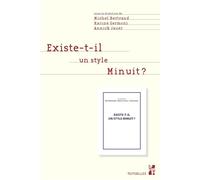 Existe-t-il un style minuit ? - Michel Bertrand - Publication Universite Provence - broché - Essai