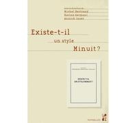 Existe t il un style minuit - Michel Bertrand - Publication Universite Provence - broché - Essai