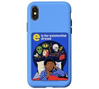 Existential Dread Sarcastic Retro Vintage Funny Adult Humor Coque pour iPhone X/XS