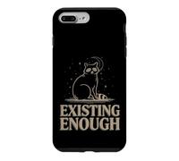 Exister, ça Suffit, Chat Coque pour iPhone 7 Plus/8 Plus