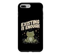 Exister, ça Suffit, méditer, Grenouille Coque pour iPhone 7 Plus/8 Plus