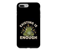 Exister, ça Suffit, méditer, Grenouille Coque pour iPhone 7 Plus/8 Plus