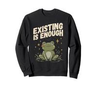 Exister, ça Suffit, méditer, Grenouille Sweatshirt