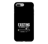 Exister Suffît Aujourd'hui Paresseux Coque pour iPhone 7 Plus/8 Plus