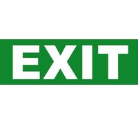 EXIT (20x6.5cm) - Sticker