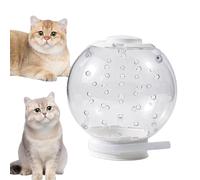 Exit de pistolet transparent de Cat générique - Casque d'astronaute de chaton confortable de l'animal de la place empêche les chats de mordre et de mordre la bouche anti-brisée pour les chats positifs