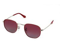 EXIT Enfant OCCH. SOLE BAMB. MET. TK0920 C.04 ARG.-ROSSO L./ROSA SF. *3P Lunettes de soleil Métal Argent Rose Ronde Polarisé