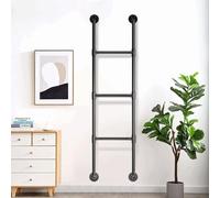 Exit Ladder | Escabeau mural en métal pour accès au grenier et au lit haut | Solution d'escalade durable