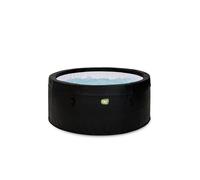 EXIT Leather Premium Spa Gonflable - 2 Personnes - Jacuzzi pour Extérieur - Jacuzzi avec Jets - Noir