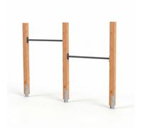 EXIT Linea 85 barre fixe double en bois