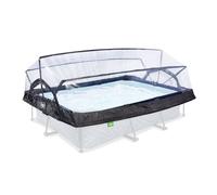 EXIT Toys Dôme de piscine 300x200 cm – Universel pour piscines rectangulaires, pliable