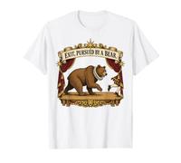 Exit Pursued by a Bear Shakespeare Theater Humour T-Shirt