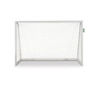 EXIT Scala But de Football en Aluminium - Léger - Haute Qualité Aluminium Inoxydable - But de Football Professionnel - pour dans Le Jardin - Entraînez Vos Compétences de Football - 180x120cm - Blanc