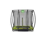 Trampoline Enterré Rectangulaire 153x214cm Avec Filet Vert TU