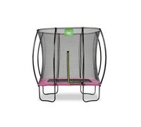 EXIT Silhouette Trampoline 153x214cm - Sur pieds - Rectangulaire - Trampoline de Jardin - Rose