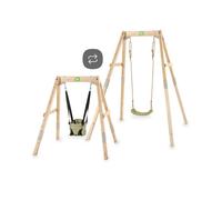 EXIT Silvi en Bois Balançoire Évolutive - Portique pour Extérieur - Enfants