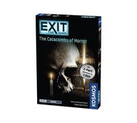 Thames & Kosmos Jeu d'évasion EXIT: The Catacombs of Horror – Niveau 4,5/5 – 1-4 joueurs – 16+