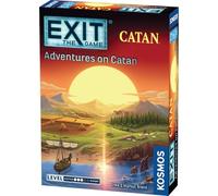 EXIT : The Game - Adventures on Catan | Expérience interactive Escape Room | Coopérative | 1 à 4 joueurs | 10 ans et plus | Kosmos | Jeu pour enfants et adultes