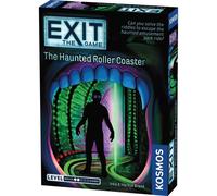 Thames & Kosmos - EXIT: The Haunted Roller Coaster - Level: 2/5 - Unique Escape Room Game - 1-4 Players - Puzzle Solving Strategy Board Games for Adults & Kids, Ages 10+ - 697907