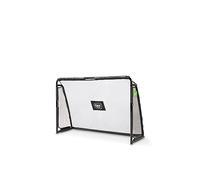 EXIT Toys But de Football en Acier Maestro - avec Écran d'Entraînement - Inclus Système d'Anchorage Solide - pour Le Jardin - Entraînez Vos Compétences de Football - 180x120cm - Noir