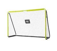 EXIT Toys But de Football en Acier Tempo - Inclus avec des Ancres - Résistant à la Rouille - pour Enfants - pour Le Jardin - Entraînez Vos Compétences au Football - 240x160cm - Vert/Noir