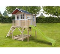 Exit Toys Cabane enfant en bois avec toboggan - Loft 750 - 50.08.21.00