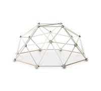 EXIT TOYS Dôme d'escalade en Metal - pour l'Intérieur et l'Extérieur - pour Tout-Petits et Enfants - Construction Extra Solide - Ancrages de Sol - Inoxydable - Escalade pour Enfants - ø190cm - Pastel