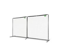 EXIT Toys Filet de Protection Sportif Backstop - 2 Grands Filets - Retient Les Balles sur Le Terrain de Jeu - Multifonctionnel - pour Le Volleyball, Badminton, Tennis et Plus - 300x600cm - Noir