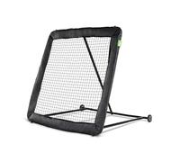EXIT Toys Filet de Rebond Multisport Kickback XL - 164x164cm - Entrainement Football, Volleyball, Basketball, Handball et Hockey - avec Roues; Facile à Déplacer - Réglable dans 10+ Positions - Noir