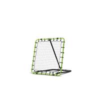 EXIT Toys Filet de Rebond Multisport Tempo - 100x100 cm - Entrainement Football, Volleyball, Basketball, Handball et Hockey - Réglable dans 7 Positions - Facile à Déplacer - Vert/Noir