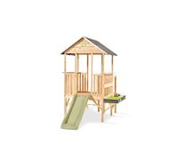 EXIT TOYS Panorama Cabane en bois avec toboggan (Cuisine de boue)
