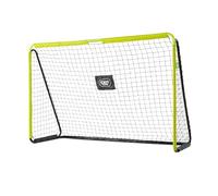 EXIT TOYS Tempo But de Football en Acier - avec Clous d'ancrage - Résistant à la Rouille - pour Le Jardin - Entraînez Vos compétences de Football - 240 x 160 cm - Vert/Noir